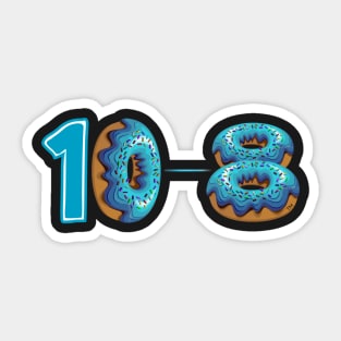 10-8 Sticker